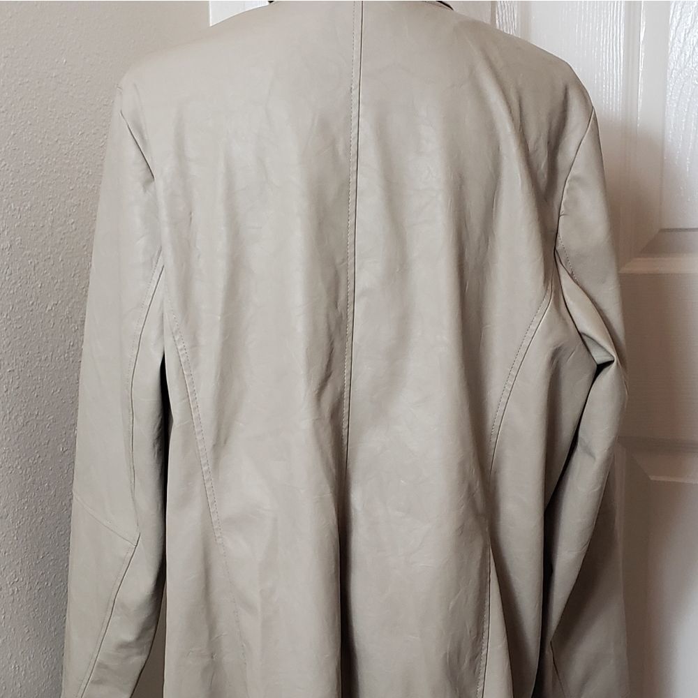 Faux leather jacket  - Picture 7 of 7